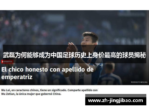 武磊为何能够成为中国足球历史上身价最高的球员揭秘