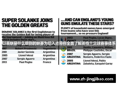 以英联是什么级别的联赛为切入点带你全面了解英格兰足球赛事体系